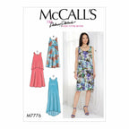 McCall's Patterns Misses' Dresses Sewing Pattern, Y (XSM-SML-MED), Multicolor