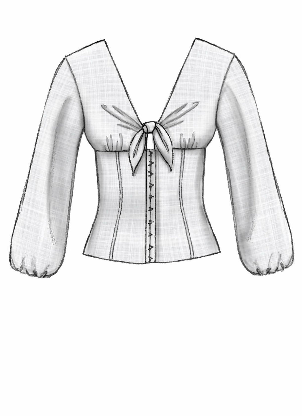 McCall's Women's Blouse and Vest, Sizes 6-14 Sewing Pattern