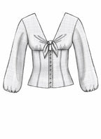 McCall's Women's Blouse and Vest, Sizes 6-14 Sewing Pattern