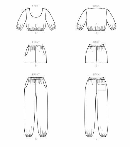 McCall Pattern 6-8-10-12, 6-8-10-12-14..