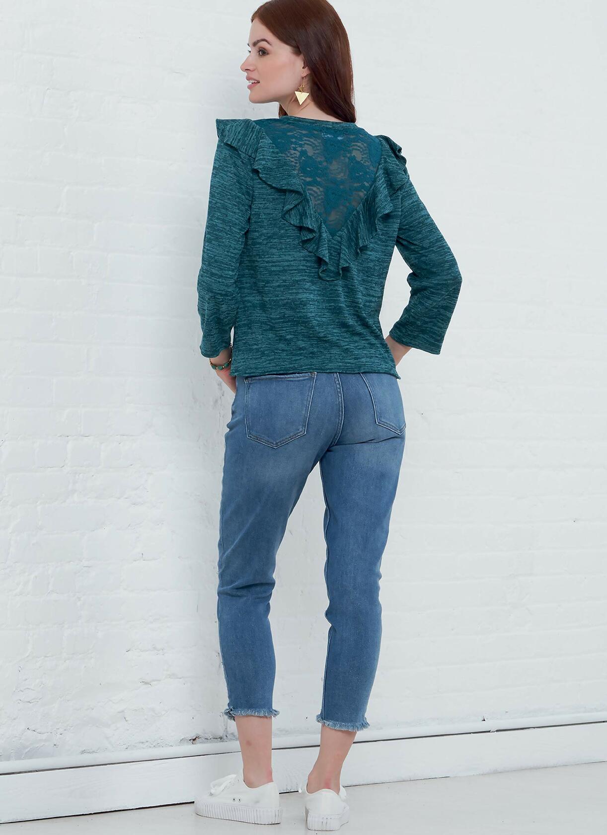McCall's Women's Pullover Shirt, Sizes 8-22 Sewing Pattern