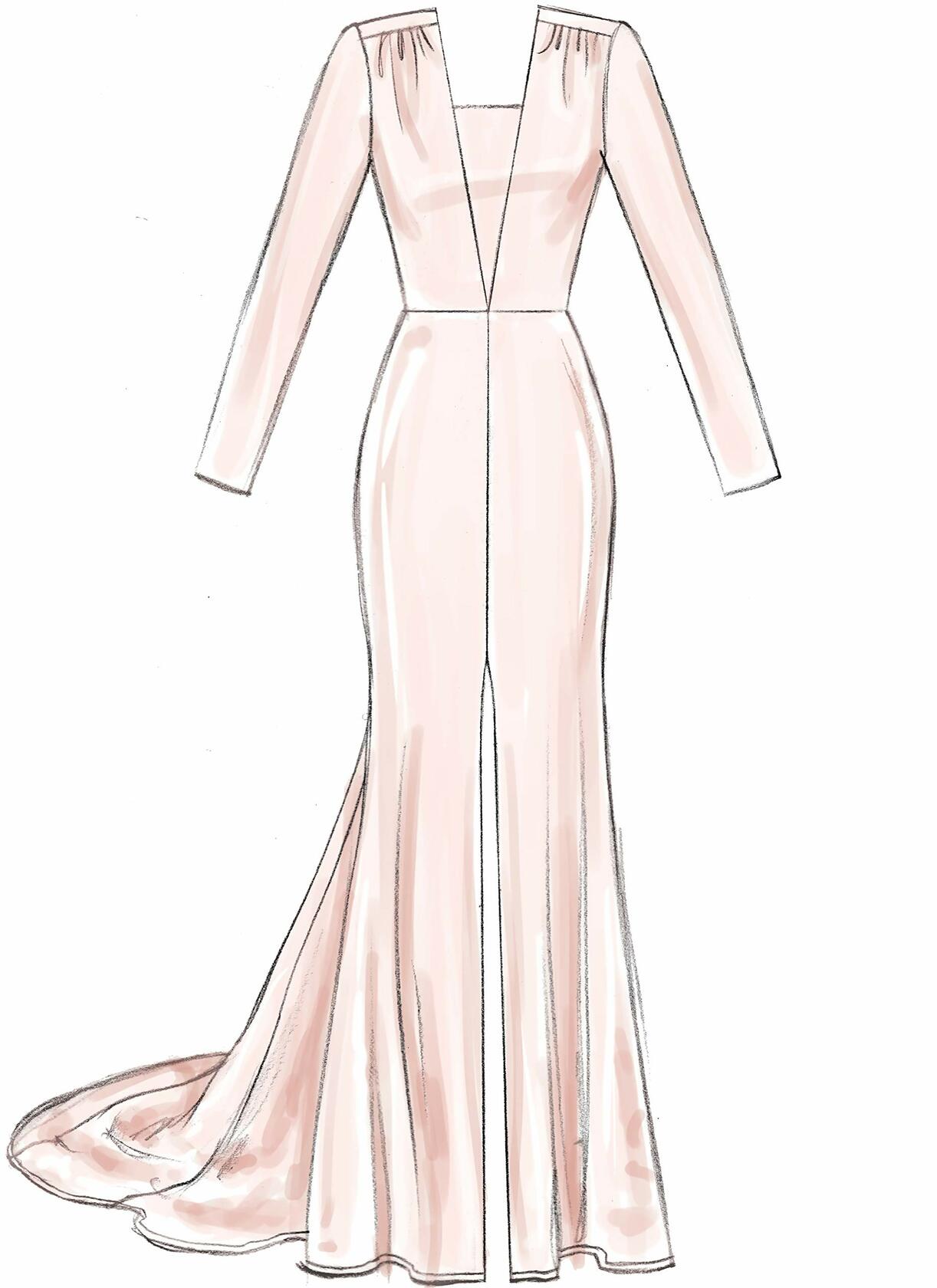 McCall's Patterns McCall's Women's Special Event Gown Sewing David Tutera, Sizes