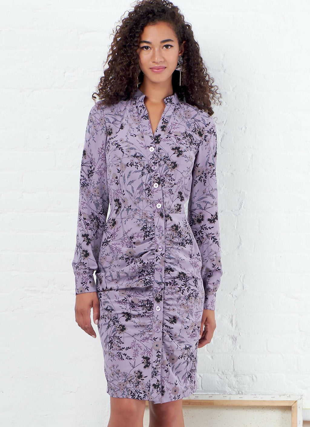 McCall Pattern McCall's Women's Fitted Dress, Sizes 14-22 Sewing Pattern, Plain