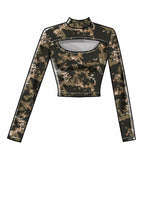 McCall's M8003E5 Easy Women's Long Sleeve Pullover Top Sewing Patterns, Sizes