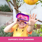 Educational Insights GeoSafari Jr. Kidnoculars Pink Binoculars For Toddlers &