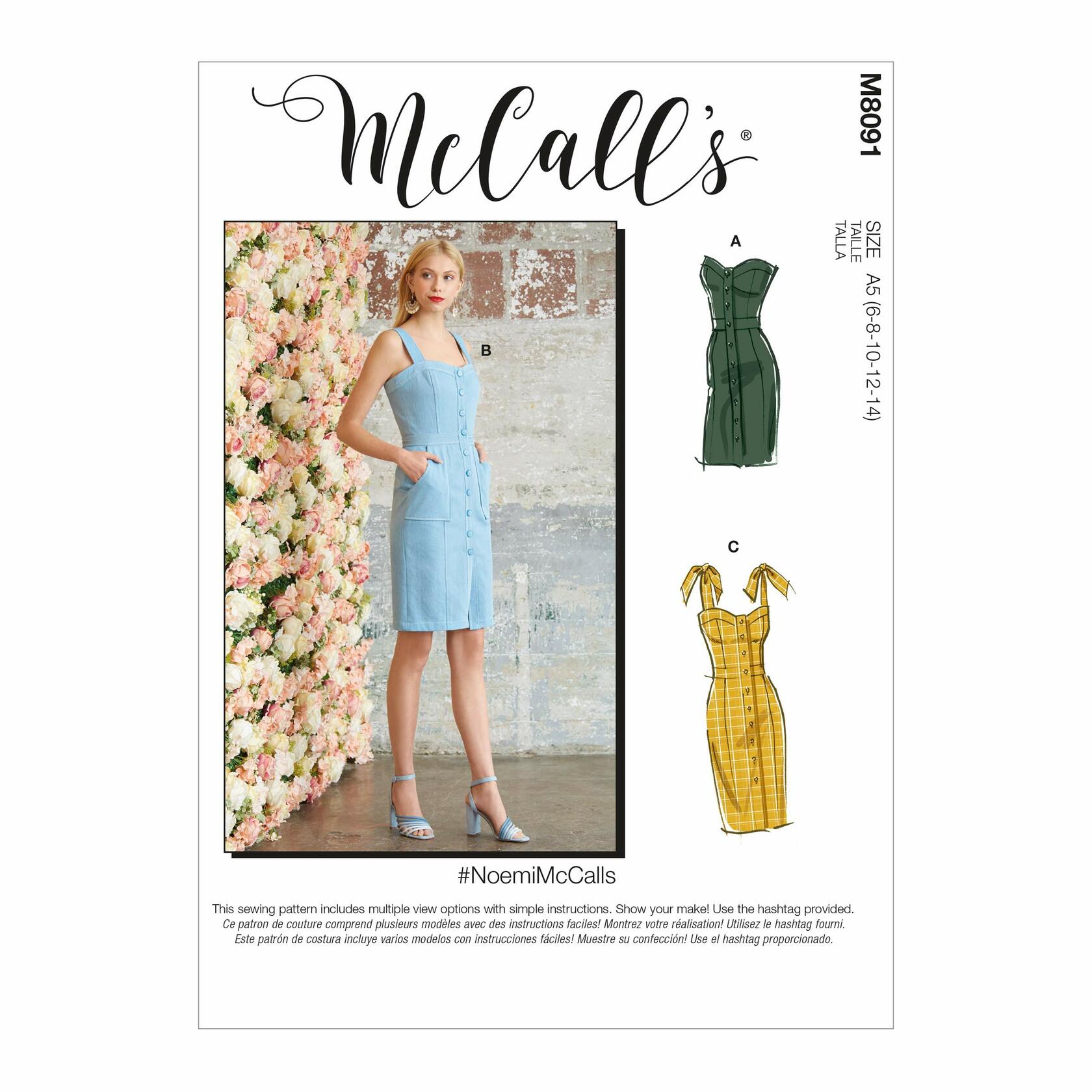 McCall Pattern 14-16-18-2, 14-16-18-20-22...