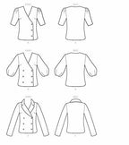 McCall's Pattern Misses Tops, E5 (14-16-18-20-22) Various..