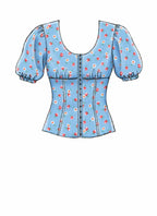McCall's Women's Blouse and Vest, Sizes 6-14 Sewing Pattern