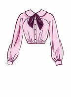 McCall's Pattern M8078 AX5 Misses' Historical Blouse by Angela Clayton, Size AX5