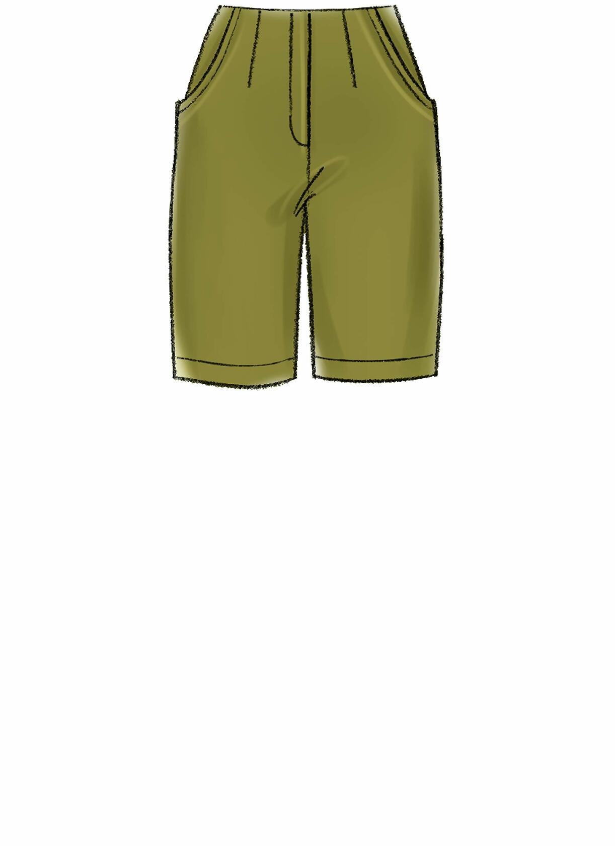McCall's M7934A5 Women's Shorts, Straight Leg Pants, and Flared Leg Pants Sewing