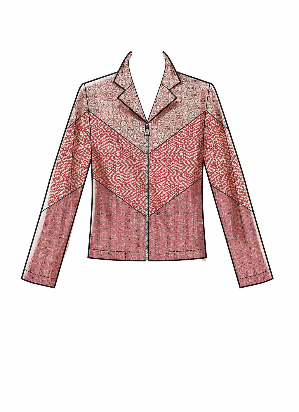 McCall's M8012E5 Easy Women's Unlined Jacket Sewing Patterns, Sizes 14-22