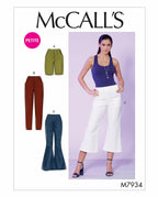 McCall's M7934A5 Women's Shorts, Straight Leg Pants, and Flared Leg Pants Sewing