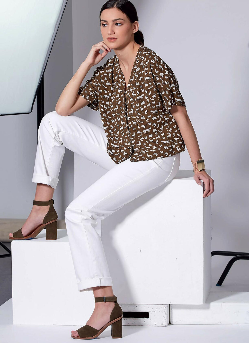 McCall's Patterns McCall's Women's Loose Fitting Blouse, Sizes XS-M Sewing