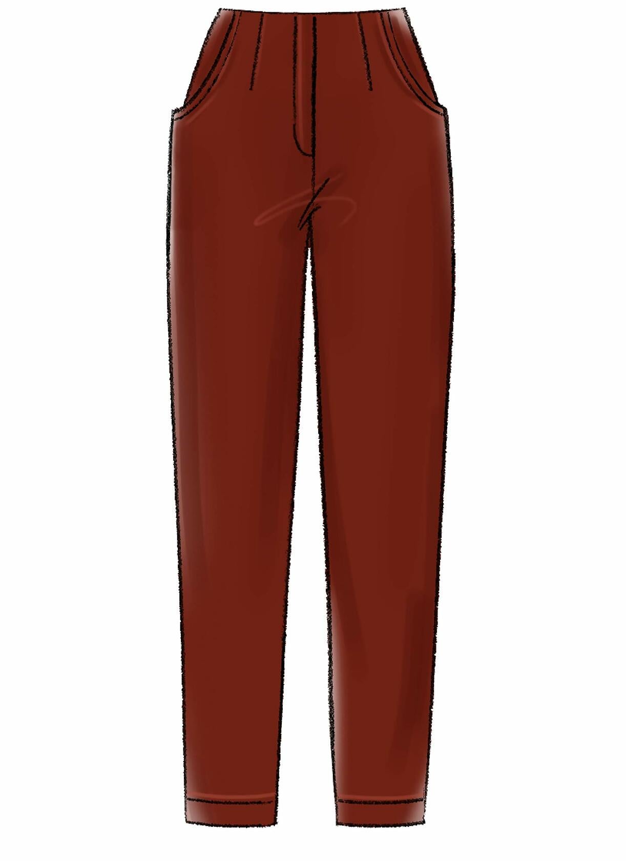 McCall's M7934A5 Women's Shorts, Straight Leg Pants, and Flared Leg Pants Sewing