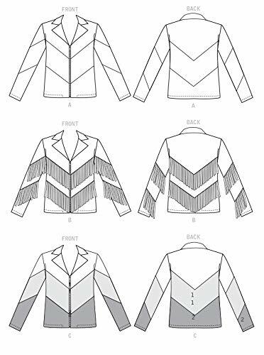 McCall's M8012E5 Easy Women's Unlined Jacket Sewing Patterns, Sizes 14-22
