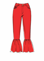 McCall's Patterns McCall's M7814 Women's Bell Bottom and Straight Fit Pants