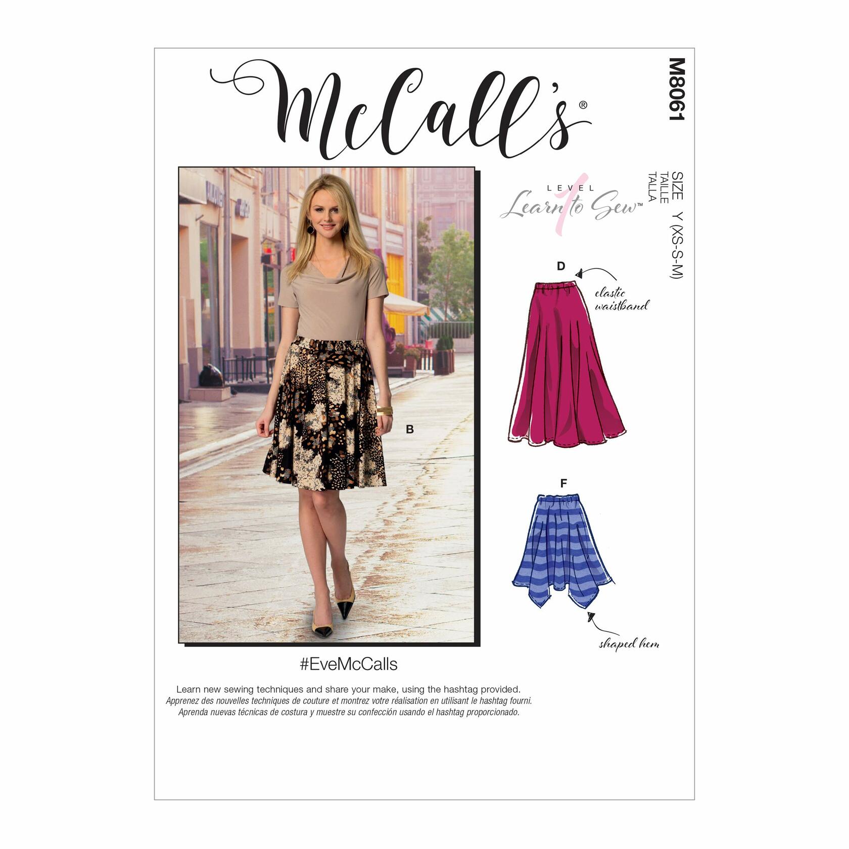 McCall Pattern XS-S-M, Various