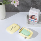Quatish 4 Pack Travel Soap Case Leakproof, Portable Travel Bar Soap Holder