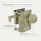 Richelieu Hardware 1700ABPSBC Onward Pocket Door Pull, Passage Lock, 3 1/4 in