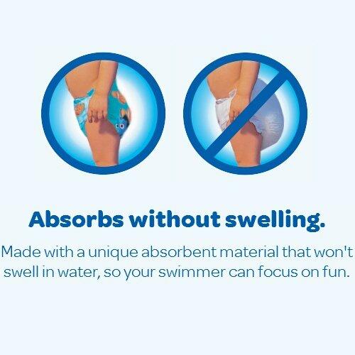 40 Count Huggies Little Swimmers Disposable Swimpants - Size 3 - Small