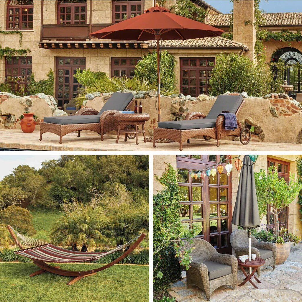 Classic Accessories Montlake Water-Resistant 21 x 21 x 5 Inch Square Outdoor.