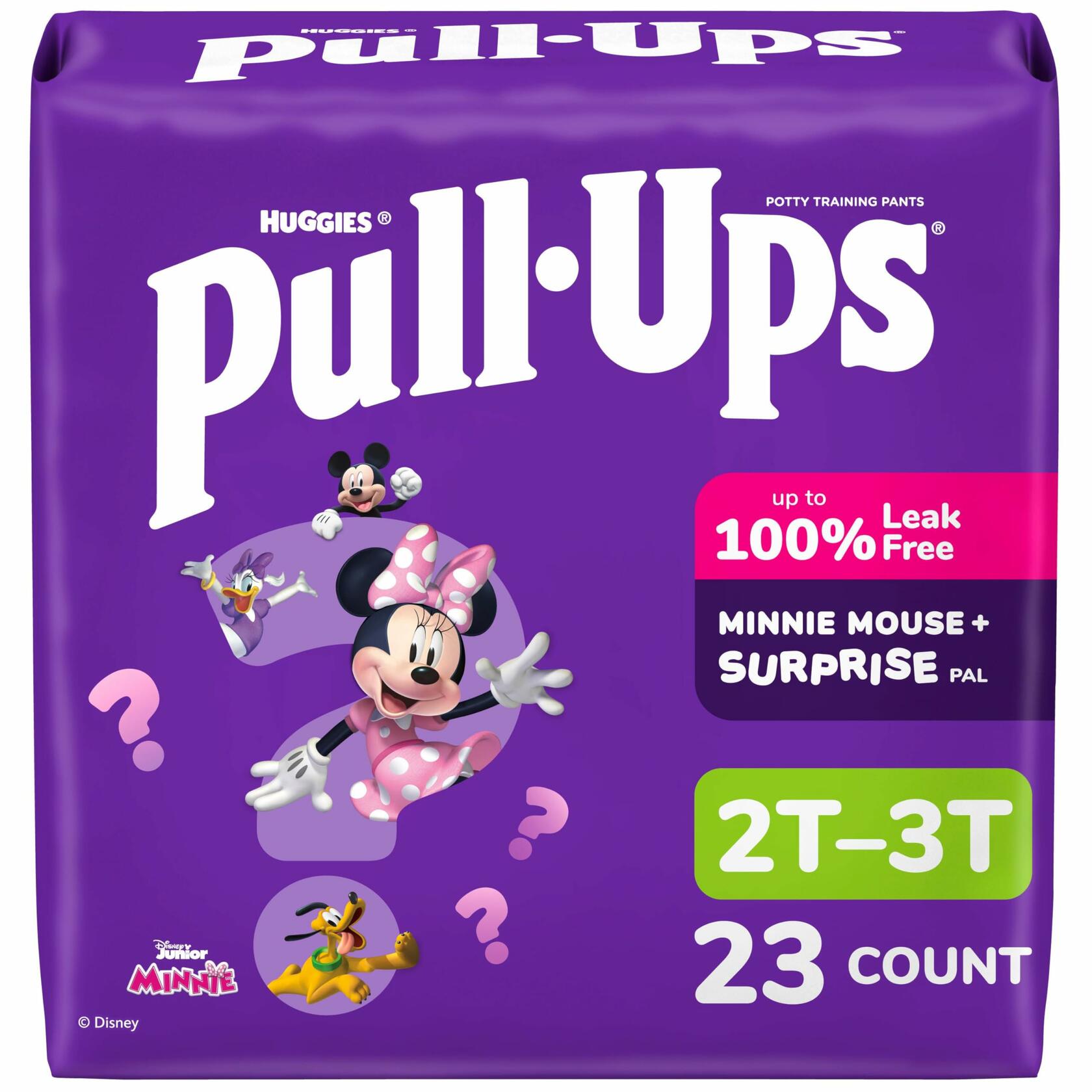 46 Count Pull-Ups Girls' Potty Training Pants, Size 2T-3T Training Underwear