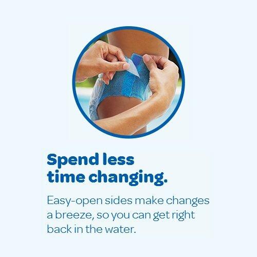 40 Count Huggies Little Swimmers Disposable Swimpants - Size 3 - Small