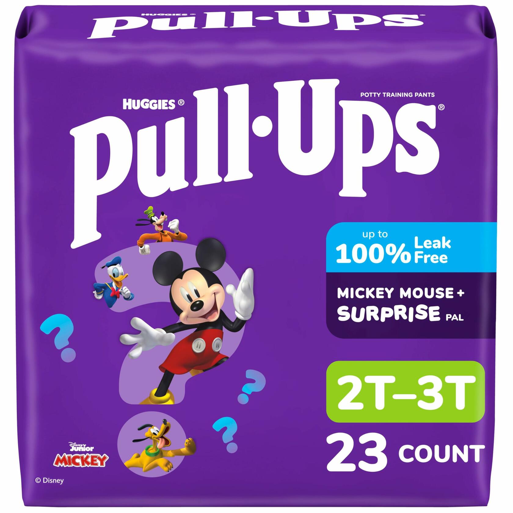 46 Count Pull-Ups Boys' Potty Training Pants, Size 2T-3T Training Underwear