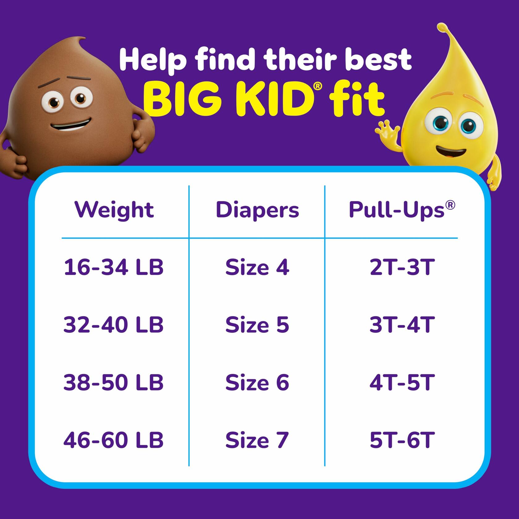 46 Count Pull-Ups Boys' Potty Training Pants, Size 2T-3T Training Underwear