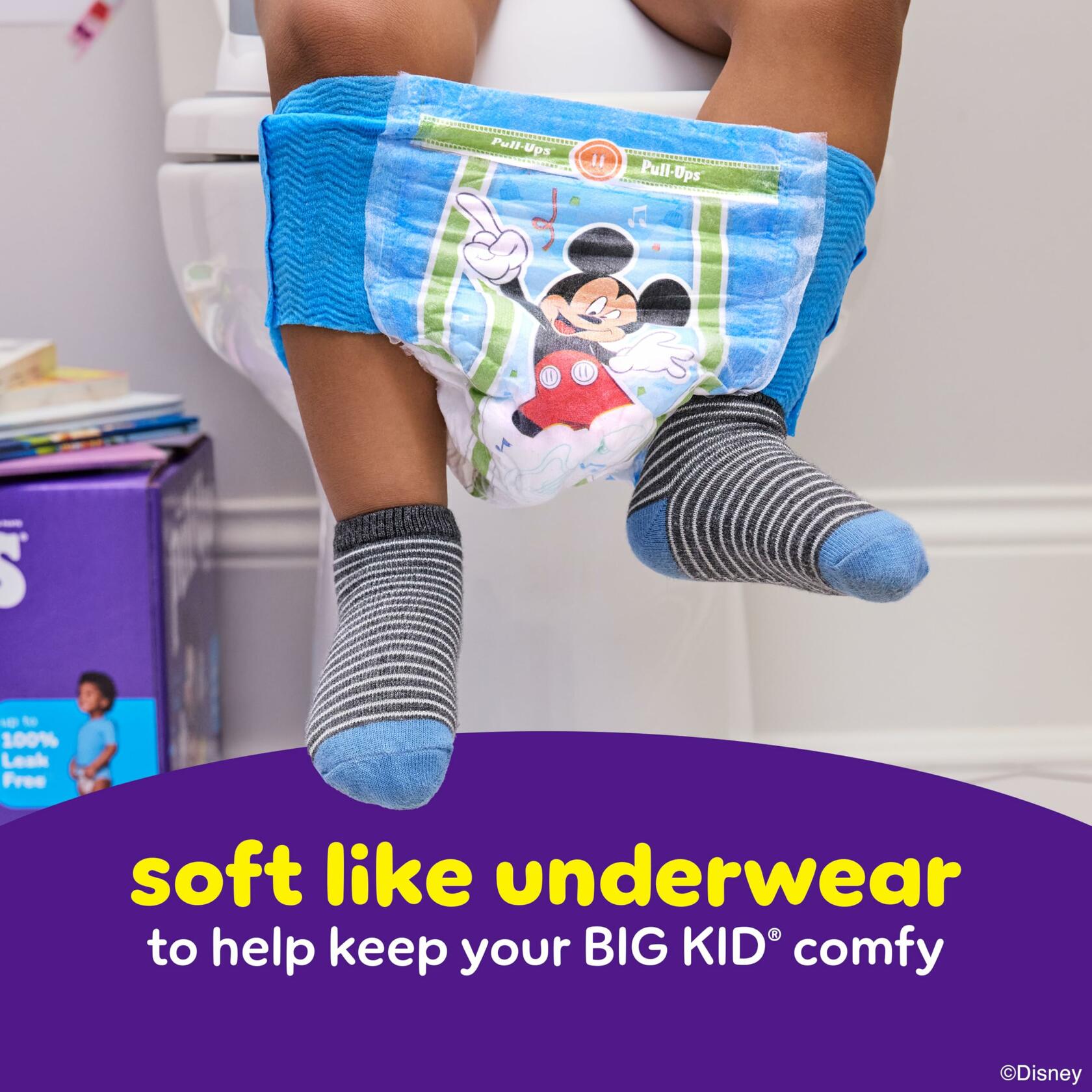 46 Count Pull-Ups Boys' Potty Training Pants, Size 2T-3T Training Underwear