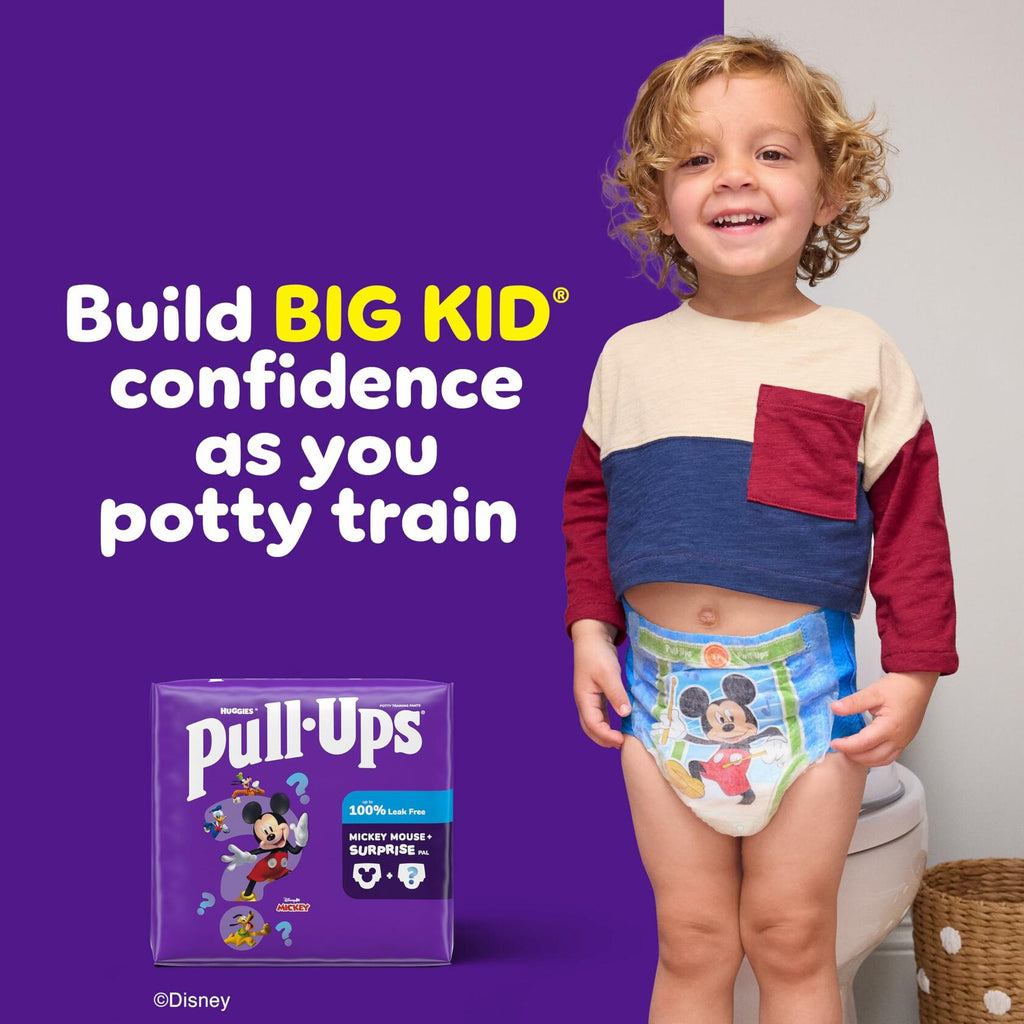 46 Count Pull-Ups Boys' Potty Training Pants, Size 2T-3T Training Underwear