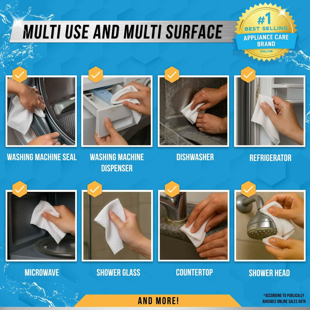 24 Large Wipes Home Appliance Surface Cleaner Wipes Heavy Duty Wipe for Cleaning