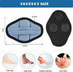 1 Pair Arch Support Sleeves with 3 Magnets, Soft Elastic Flat Foot Arch Pad