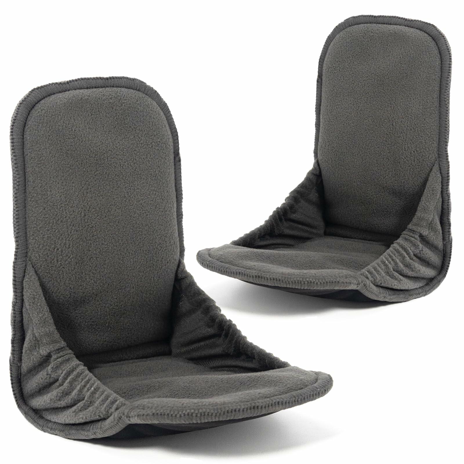 Oiomniv 2pcs Men's Reusable Incontinence Pads – Ultra Soft Fleece, Highly