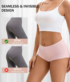 3 Pack Medium SUNCHIRI Incontinence Underwear for Women, Seamless High Waisted
