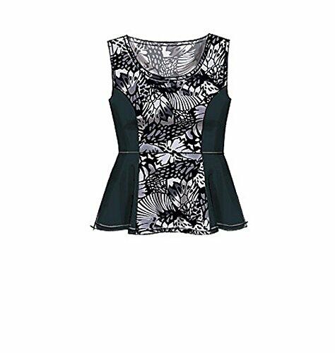 McCall's Patterns M7205 Women's Tops Sewing Template, KK (26W-28W-30W-32W)
