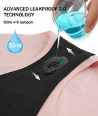 3 Pack Medium SUNCHIRI Incontinence Underwear for Women, Seamless High Waisted