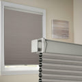Homedemo 35'' W x 38'' H No Drill No Tools Blackout Cellular Shades Cordless,