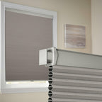 Homedemo 35'' W x 38'' H No Drill No Tools Blackout Cellular Shades Cordless,