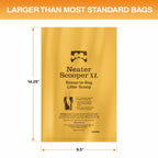 12 Rolls, 180 Count Neater Pets Neater Scooper Bags XL Size Extra-Capacity Waste