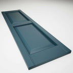 Ekena Millwork Lifetime Vinyl Standard Two Equal Panel Vinyls 12"W x 31"H Raised