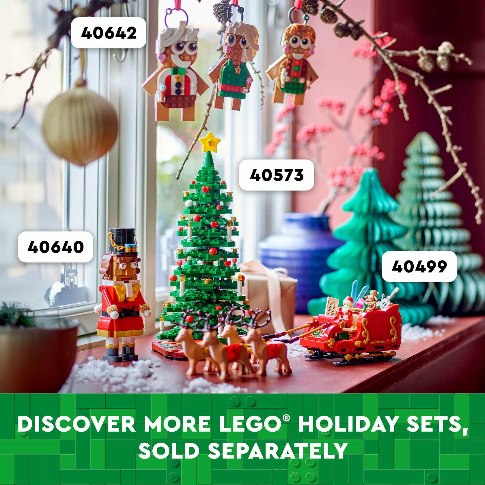 LEGO Nutcracker Christmas Decor - Building Toys for Kids, Boys & Girls, Ages 8+