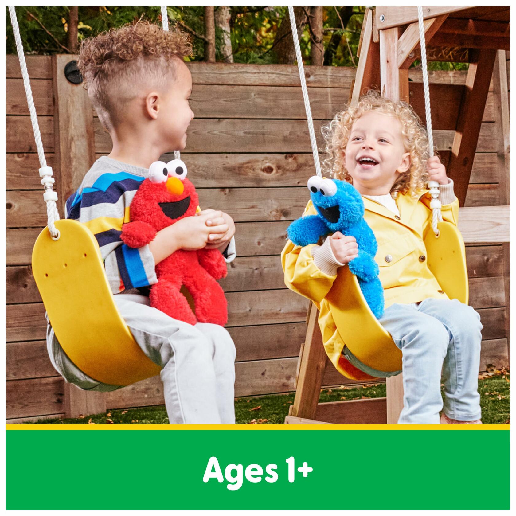 GUND Sesame Street Official Elmo Take Along Buddy Plush, Premium Plush Toy for