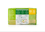 64 Count Babyganics Diapers, Size NB (18-14 lbs) Ultra Absorbent, Unscented,