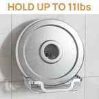 LEVERLOC Soap Dish, Soap Bar Holder for Shower Suction Cup Wall Mounted,