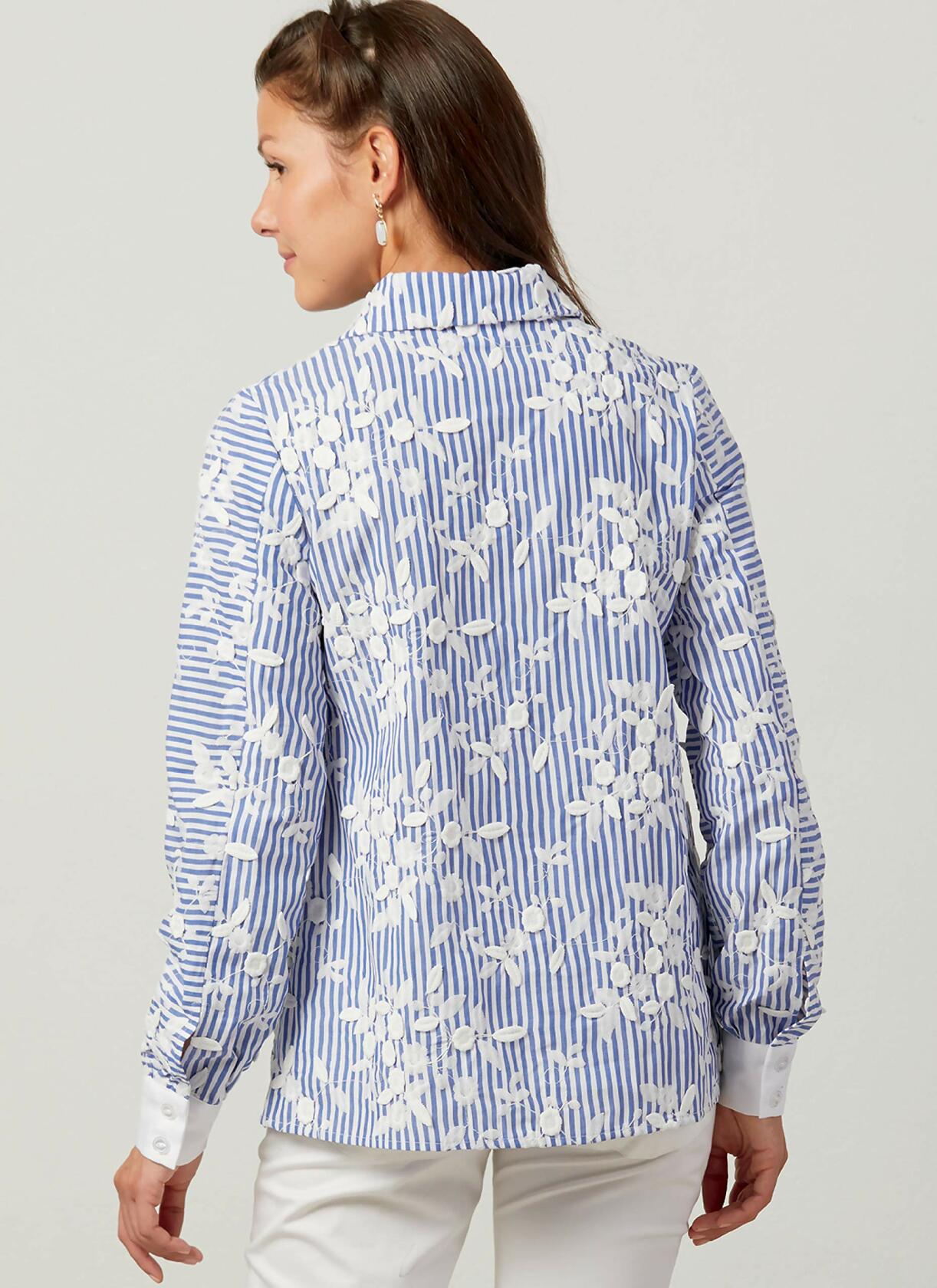 McCall Pattern Women's Straight and Asymmetrical Button-Up Shirt Palmer/Pletsch,