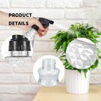 wugongshan 2 Pcs Spray Bottles, 500 ml/17 oz Empty Water Spray Bottles, Plastic