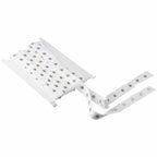 hobbyhub 3 Yards White Sewing Snap Button Tape Trim, 0.8 Inch Wide Soft Cloth