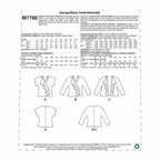 McCall's Patterns Vest & Jackets Sewing Pattern, A5 (6-8-10-12-14)