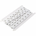 hobbyhub 3 Yards White Sewing Snap Button Tape Trim, 0.8 Inch Wide Soft Cloth